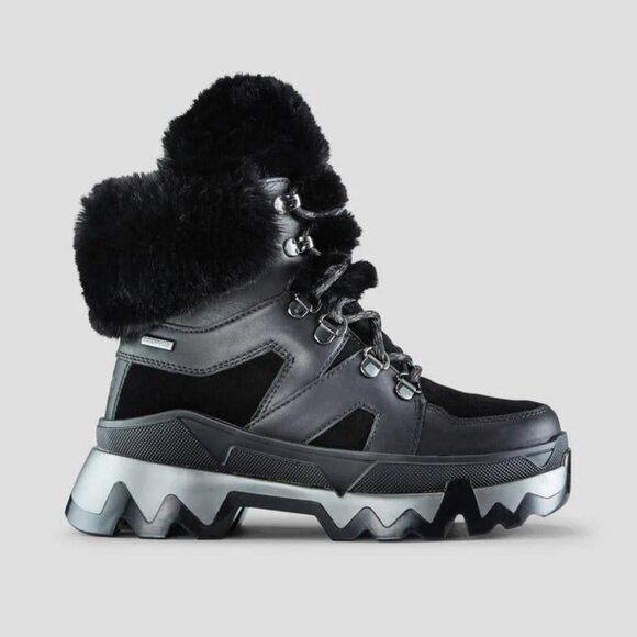 NEW COUGAR Warrior Waterproof With Primaloft Bootsblack for women 667tn